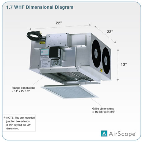 airscape dimensions