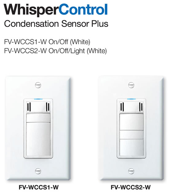 Panasonic WhisperControl Condensation Controls