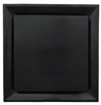 American Louver Stratus 2x2 Plaque T-Bar Diffuser - Black