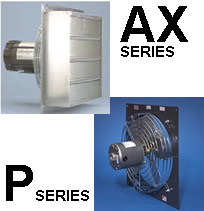 Leader Fan Series AX and P EXPLOSION PROOF Fans