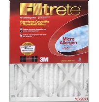 Filtrete 1000 Micro Allergen Reduction Filters from 3M - 1 Inch