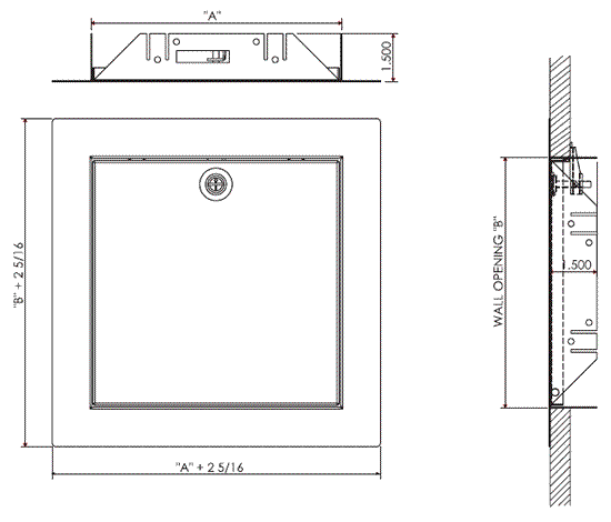 ADUF dimensions