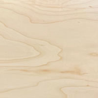 Maple Ply. 0.23 inch thick. Polyurethane finished surface.