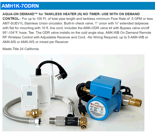 AquaMotion amh1k-7odrn Info