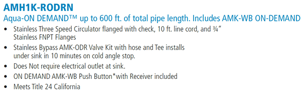 AquaMotion amh1k-rodrn Info