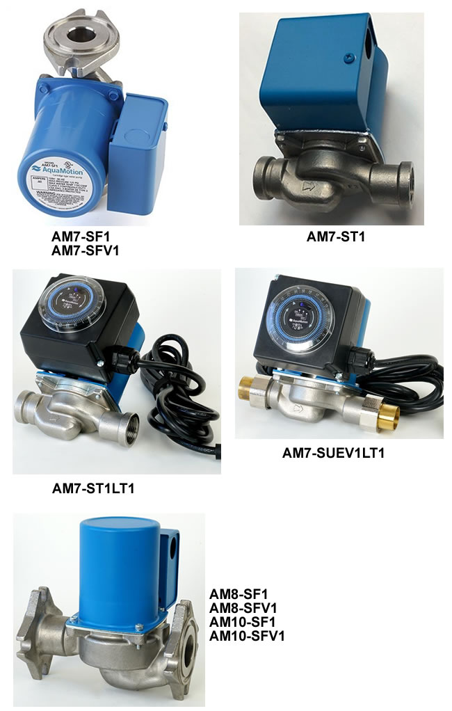 AquaMotion Stainless Steel Circulators