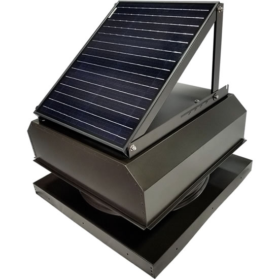 attic breeze sfa series solar attic fan