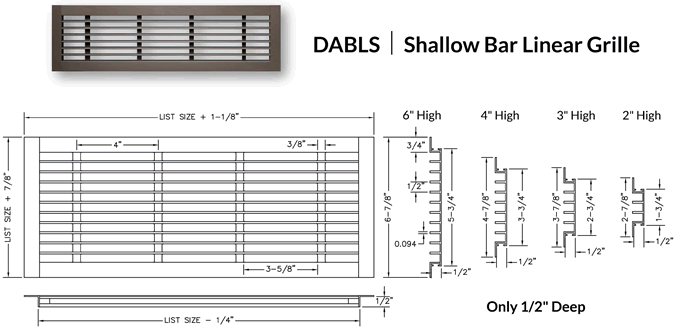 dayus dabls grille specifications