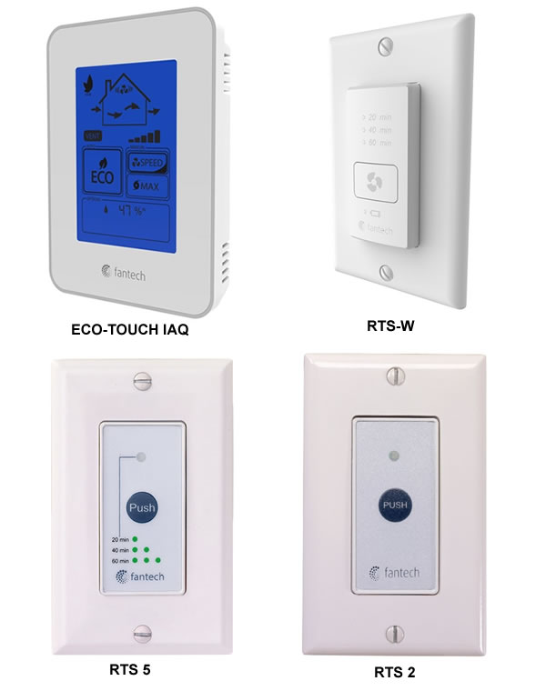 Fantech ecotouch iaq controller