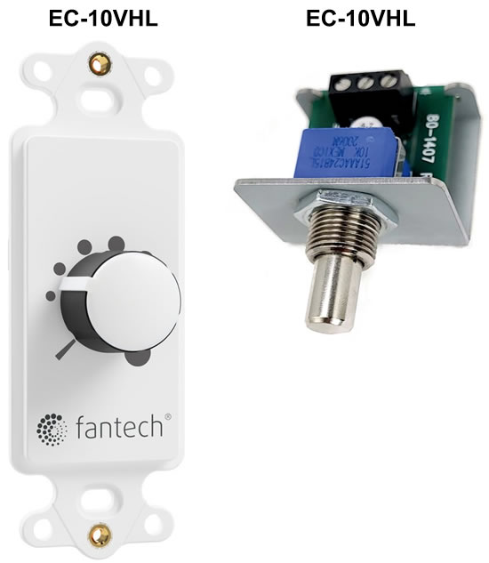 fantech ec motor controls