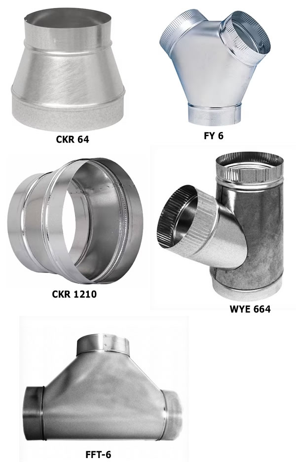 Sheet metal connectors