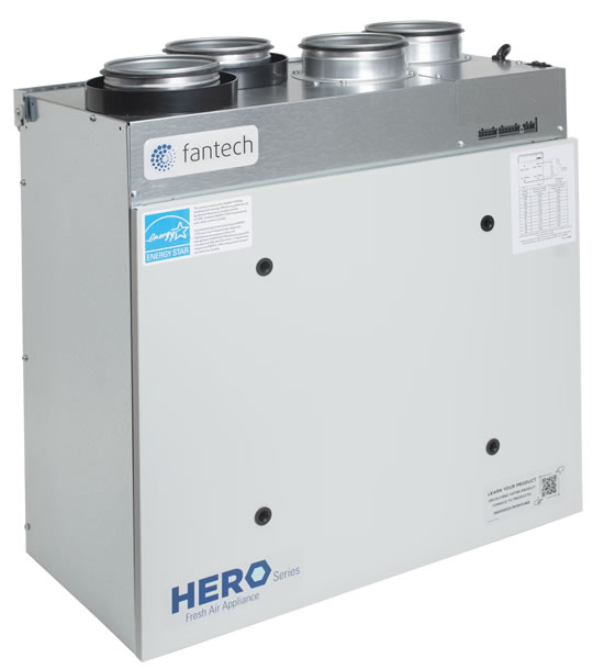 Fantech HERO 100E series fresh air appliance