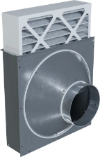 CFB-6 filter box with filters partially removed