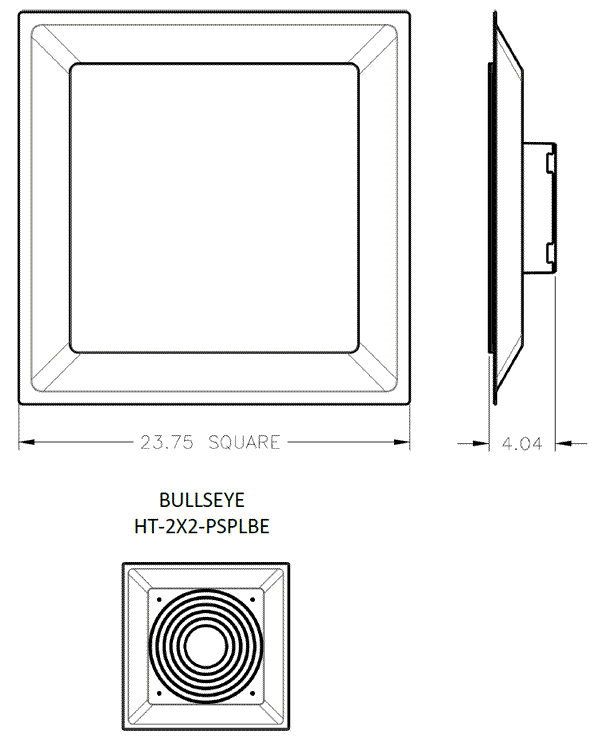 havaco psplbe 2x2 grille specs