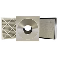 CFB-HP-6-LL HEPA FILTER BOX WITH FILTERS REMOVED