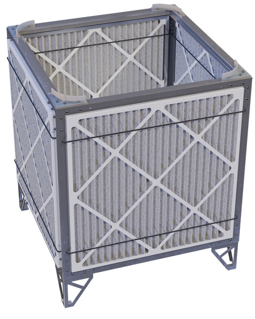 HVACQuick CRFB filter box with no fan