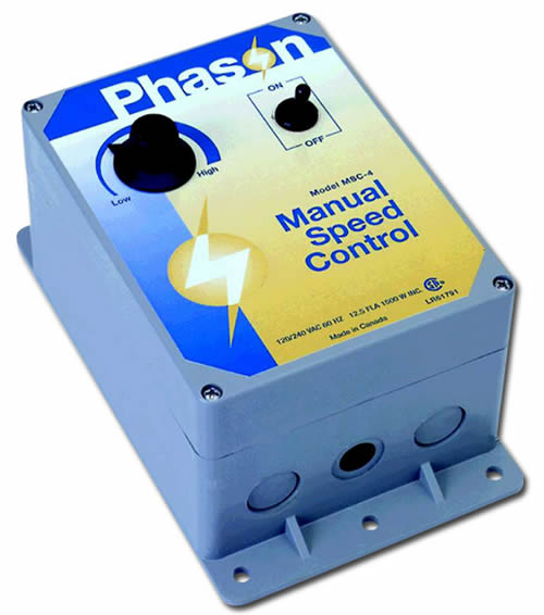 phason automatic speed controller