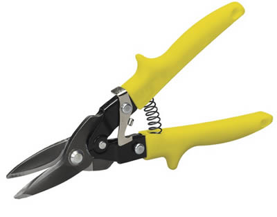Malco M2005 MAX2000 Bulldog Aviation Snip - Cuts Heavy Gauge Metal, 1-1/16" Cut Length, 10" Long Tool