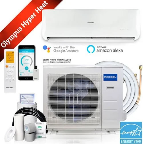 MrCool Olympus Hyper Heat heat pump system