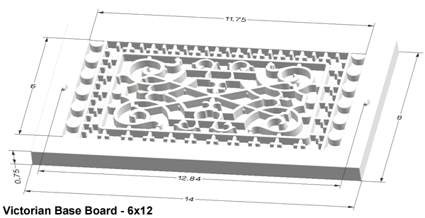 smi ventilation victorian  6x12 grille