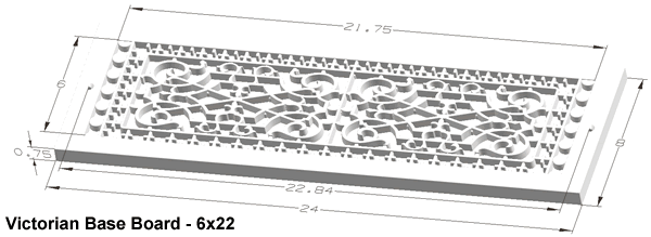 smi ventilation victorian  6x22 grille