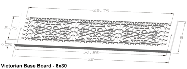 smi ventilation victorian  6x30 grille