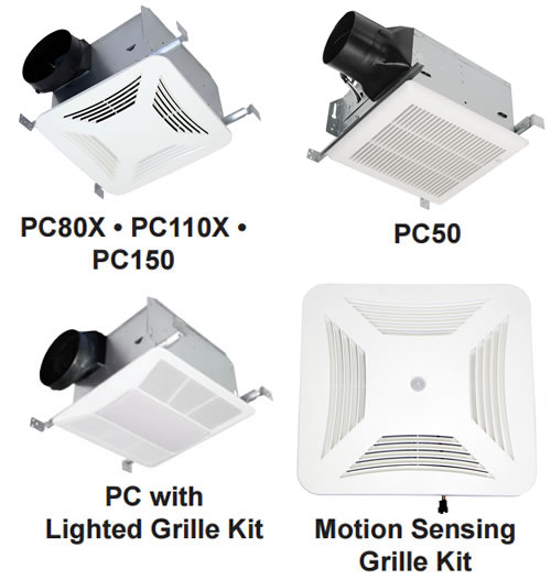 pc series bath fans