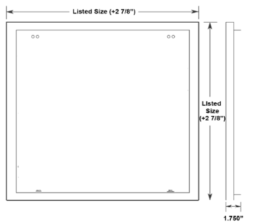 acd690 dimensions