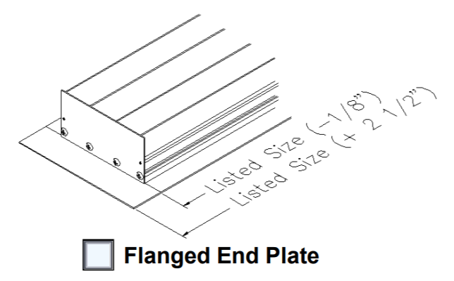 truaire ld linear diffuser size