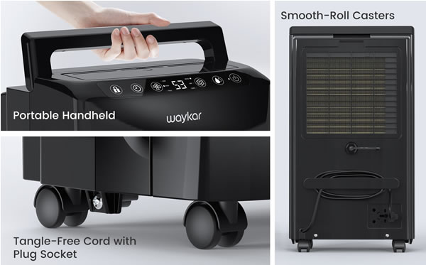 Waykar  PD160B-PRO Dehumidifier Handle