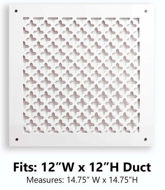 Worth CPV grille in 12x12 inch size