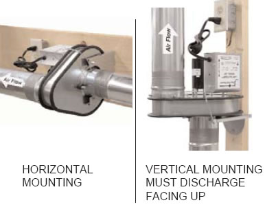 Fantech DBF 110 Dryer Booster Fan