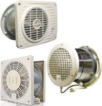 Suncourt ThruWall 7-5/8 in. Transfer Fan TW108 - The Home Depot