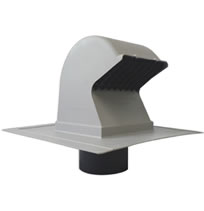 Primex RV28 Series Goose-Neck Polymer Roof Vents