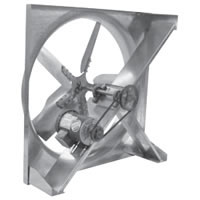 S&P LCE Sidewall Propeller Exhaust Fans - 3 PHASE