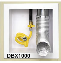 Construction Solutions Plastic and Metal Dryer Vent DBX1000 Boxes