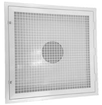 HaVACo 2X2 Plastic Egg Crate Lay-In Return Grilles