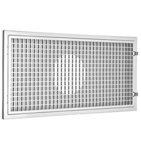 HaVACo 1X2 Plastic Egg Crate Lay-In Return Grilles