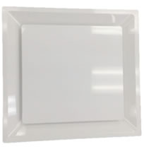 HaVACo 2X2 Plastic Plaque Supply Lay-In Grilles