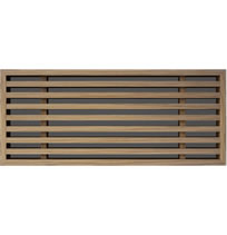 Vexell Linear Bar i Frame Wood Grilles