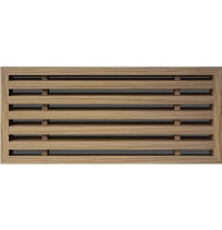 Vexell Beveled Bar i Frame Wood Grilles