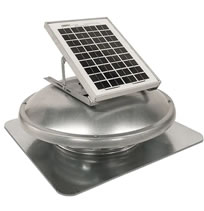 GAF Master Flow ERVSOLAR Roof Mount Solar Attic Ventilator