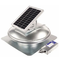 GAF Master Flow ERVHYBRID Roof Mount Dual-Powered Attic Ventilator