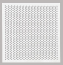 American Louver Stratus T-Bar Perforated Panels