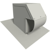 Ventilation Maximum Sloped Roof Exhaust Caps