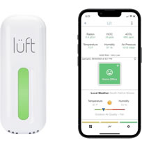 lüft Radon and Indoor Air Quality Monitor