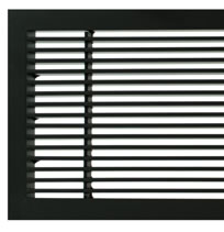 AG10 B Bar Linear Grilles In Black Matte