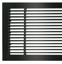 AG10 B Bar Linear Grilles In Black Gloss