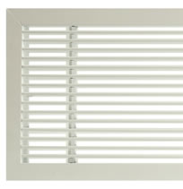AG10 B Bar Linear Grilles In White Matte - With Screws