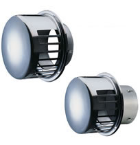 Seiho RCA and RCC Series Stainless Steel Dryer Vent Caps